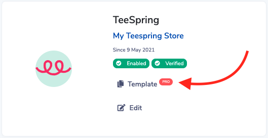 Teespring Store Template